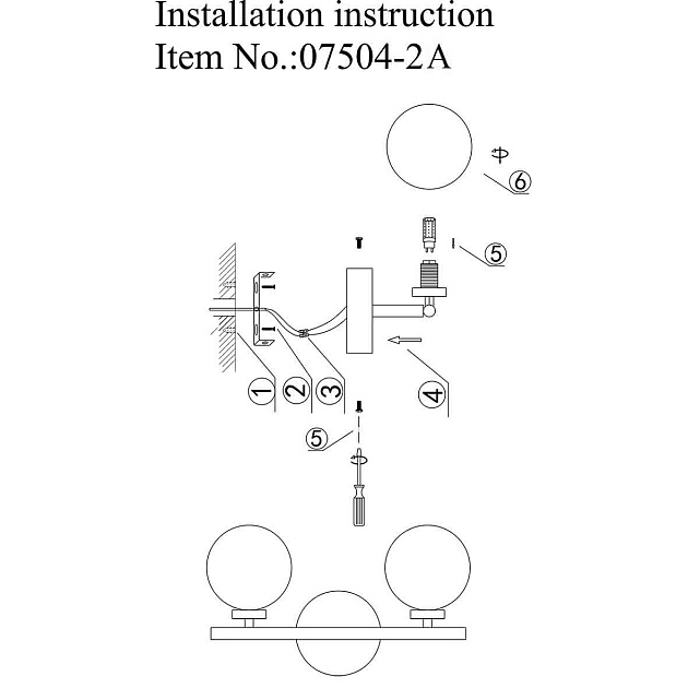 Бра Kink Light Сида 07504-2,19 Фото № 2