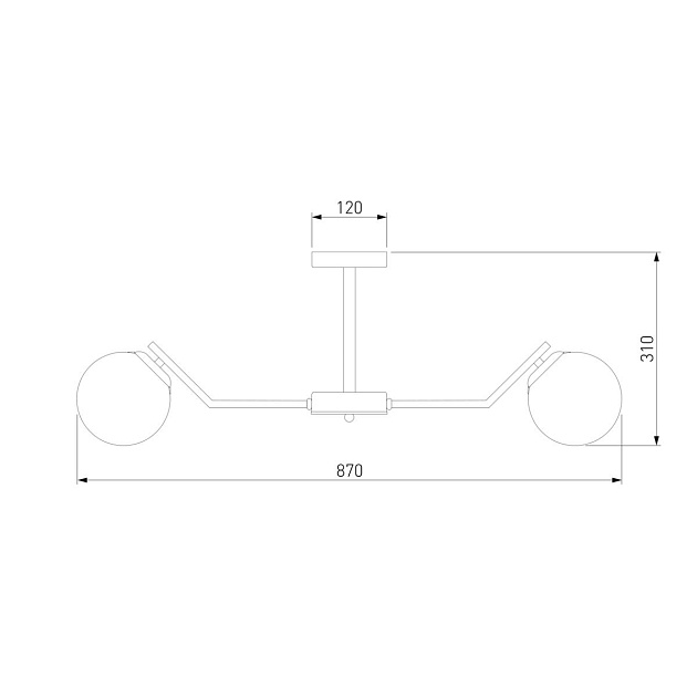 Подвесная люстра Eurosvet Frost 70154/8 хром Фото № 2