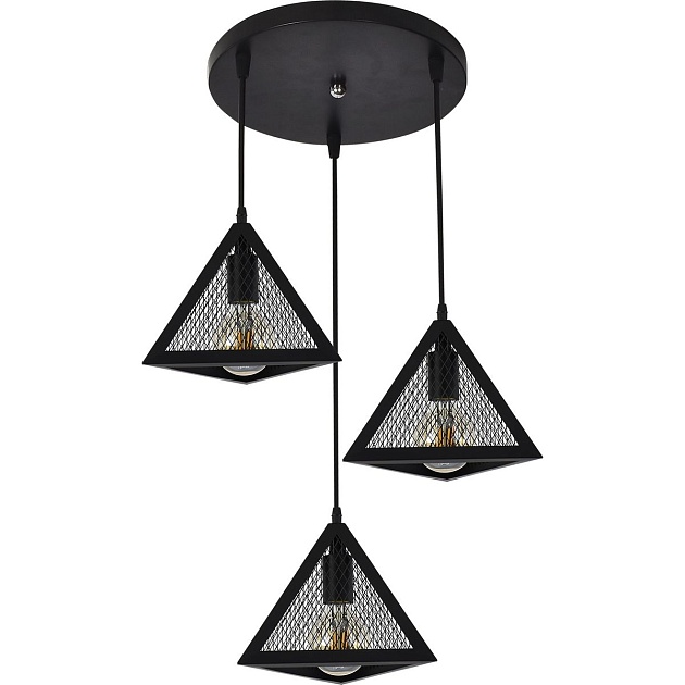 Подвесная люстра Reluce 03042-0.9-03 BK Фото № 4