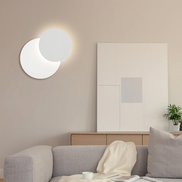 Настенный светодиодный светильник Elektrostandard 40135/1 белый a055772 Фото № 3