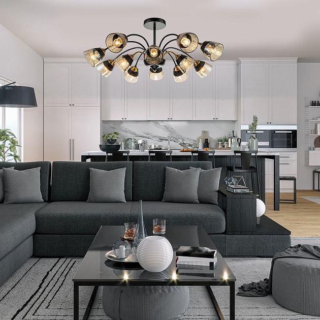 Потолочная люстра Escada Bouquet 1148/12P Фото № 6