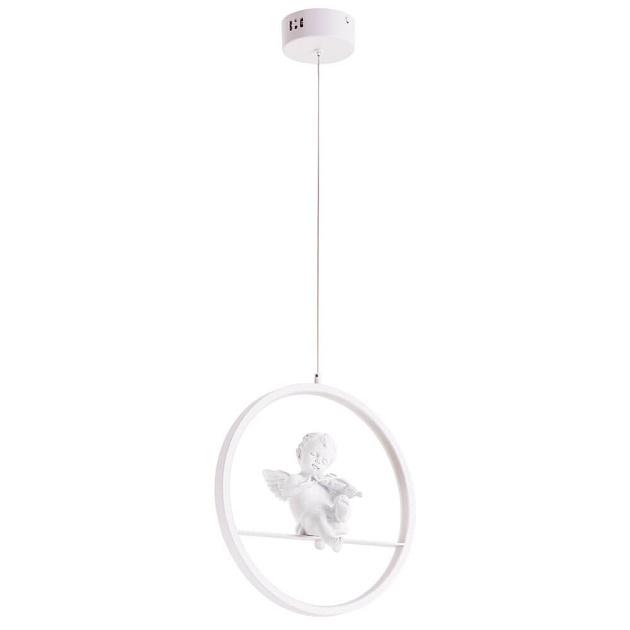 Подвесной светодиодный светильник Arte Lamp Paradise A6065SP-1WH Фото № 