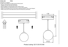 Трековый светодиодный светильник Crystal Lux Space CLT 0.33 013 5W BL 4000K 1