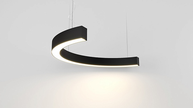 Подвесной светодиодный светильник Siled Nimbus-Half 7370849 изображение 2 Подвесной светодиодный светильник Siled Nimbus-Half 7370849 Фото № 2