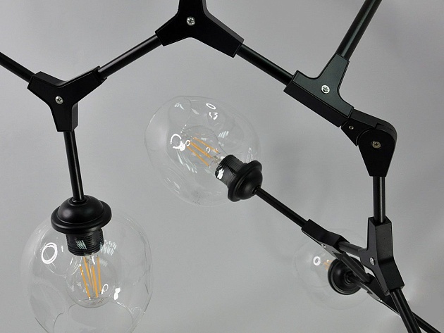 Подвесная люстра Elvan LU-113/8-Е27-Bl Фото № 3