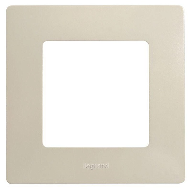 Рамка 1-постовая Legrand Etika слоновая кость 672511 Фото № 