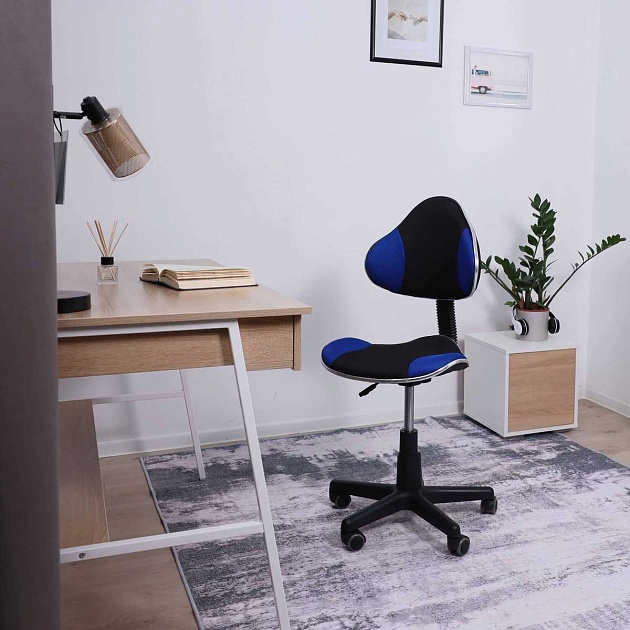 Детское кресло AksHome Miami синий + чёрный, сетка 59590 Фото № 3