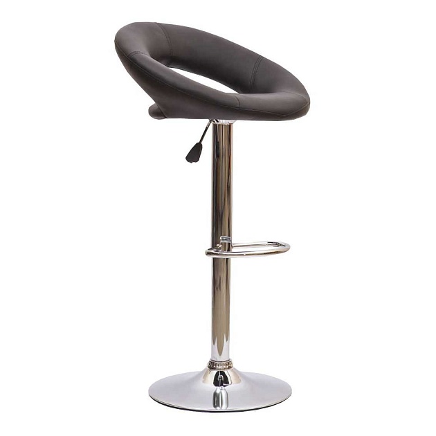 Барный стул AksHome Rosa черный, экокожа 27637 Фото № 