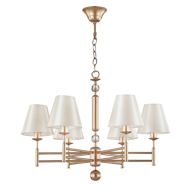 Подвесная люстра Crystal Lux FLAVIO SP6 GOLD Фото № 