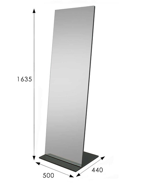 Зеркало напольное Мебелик Стелла 2 008233 изображение 3 Зеркало напольное Мебелик Стелла 2 008233 Фото № 3