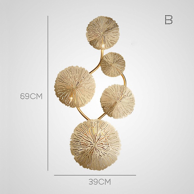 Настенный светильник Imperium Loft Inca Twig 179939-26 Фото № 