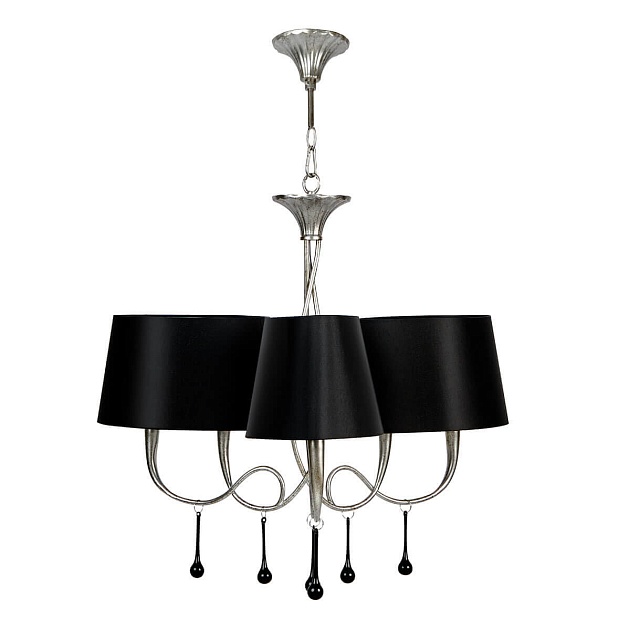 Подвесная люстра Mantra Paola Painted Silver 3530 Фото № 4