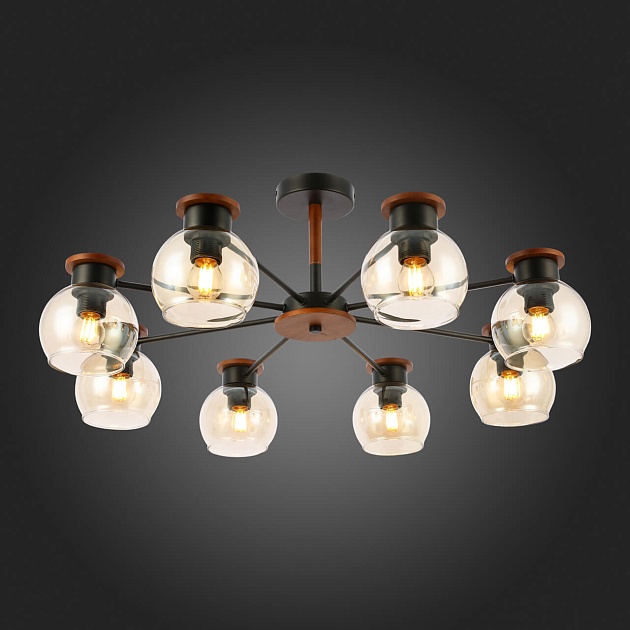 Потолочная люстра Evoluce Rasco SLE108102-08 изображение 3 Потолочная люстра Evoluce Rasco SLE108102-08 Фото № 3