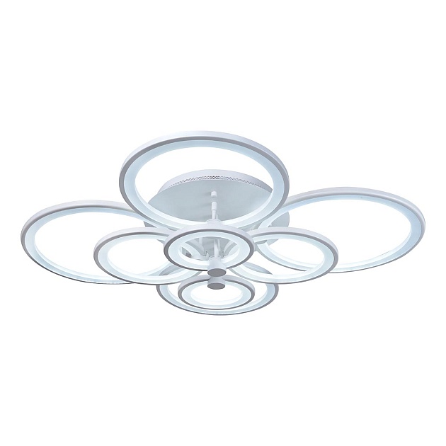 Потолочная светодиодная люстра iLedex Ring A001/8 WH изображение 2 Потолочная светодиодная люстра iLedex Ring A001/8 WH Фото № 2