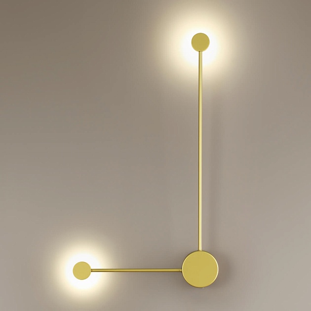 Настенный светодиодный светильник Odeon Light Hightech Satellite 3900/10WG Фото № 5