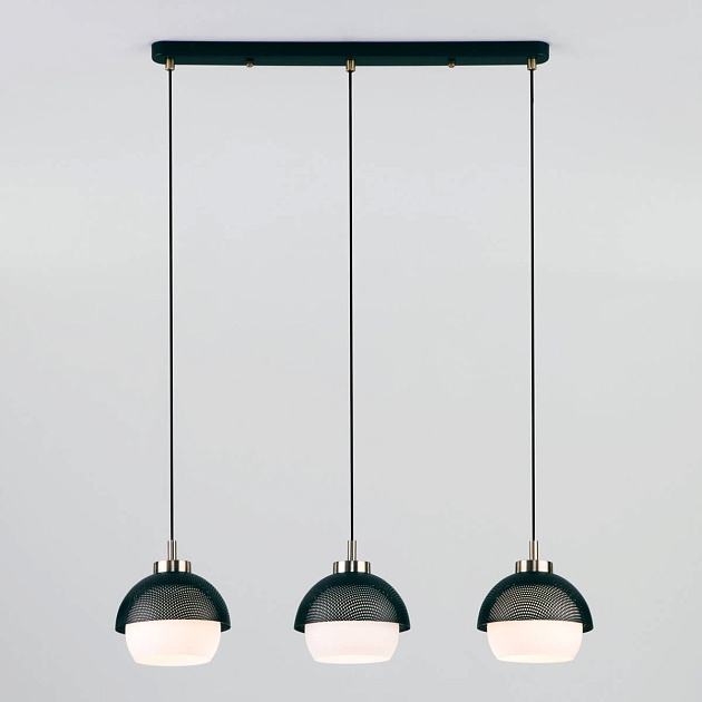 Подвесной светильник Eurosvet 50106/3 античная бронза/черный изображение 3 Подвесной светильник Eurosvet 50106/3 античная бронза/черный Фото № 3