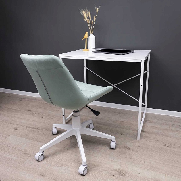 Письменный стол AksHome Opal белый, лдсп 80049 изображение 8 Письменный стол AksHome Opal белый, лдсп 80049 Фото № 8