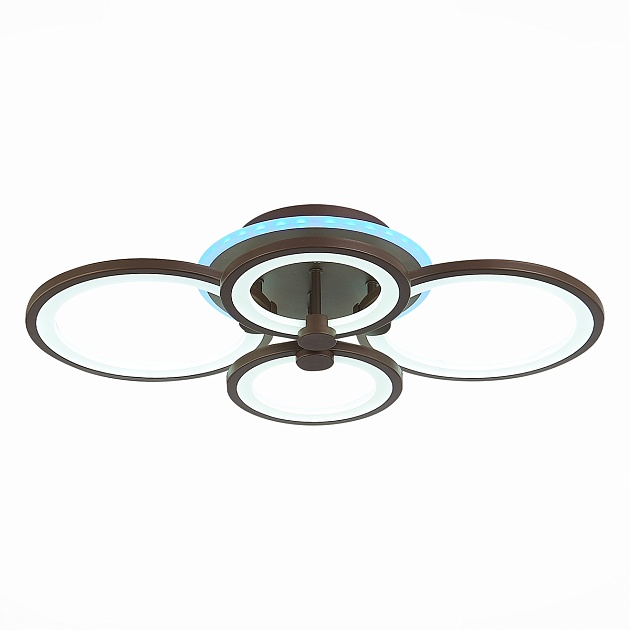 Потолочная светодиодная люстра Evoled Leto SLE200372-04RGB изображение 4 Потолочная светодиодная люстра Evoled Leto SLE200372-04RGB Фото № 4