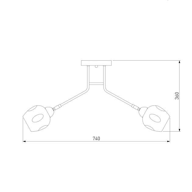 Потолочная люстра Eurosvet Marci 30164/8 хром изображение 2 Потолочная люстра Eurosvet Marci 30164/8 хром Фото № 2