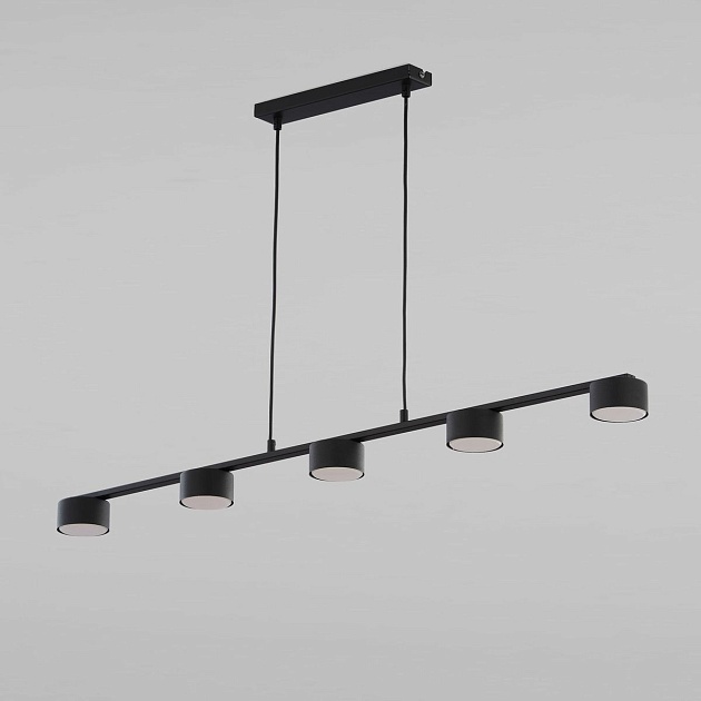 Подвесная люстра TK Lighting 6246 Dallas Black Фото № 