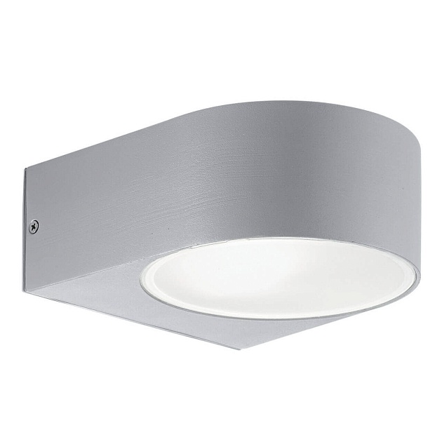 Уличный настенный светильник Ideal Lux Iko AP1 Grigio 092218 Фото № 