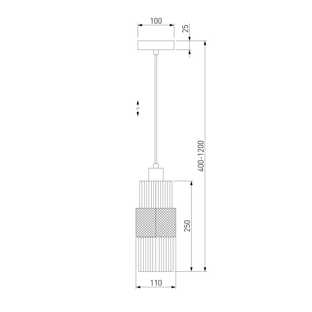 Подвесной светильник Eurosvet Soho 50209/1 хром изображение 2 Подвесной светильник Eurosvet Soho 50209/1 хром Фото № 2