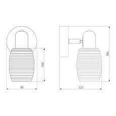 Спот Eurosvet 20033/1 хром 1