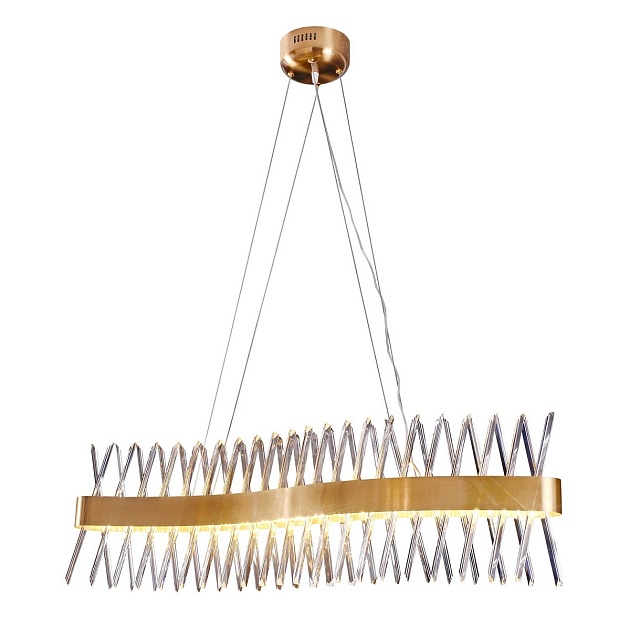 Подвесная светодиодная люстра Gerhort G21063/100AB изображение Подвесная светодиодная люстра Gerhort G21063/100AB Фото №