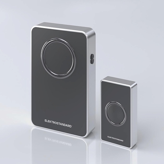 Звонок беспроводной Elektrostandard DBQ27M WL чёрный/серебро a055696 изображение Звонок беспроводной Elektrostandard DBQ27M WL чёрный/серебро a055696 Фото №