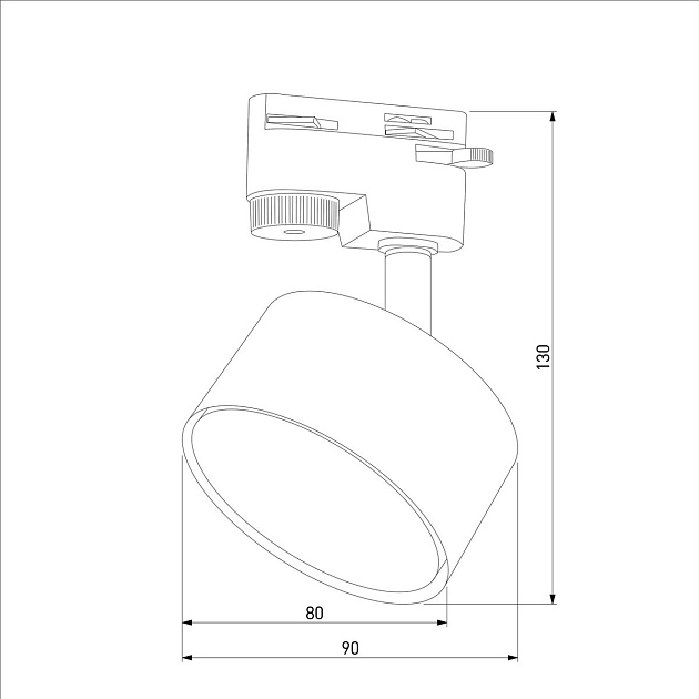 Трековый светильник TK Lighting 4397 Tracer White Фото № 3