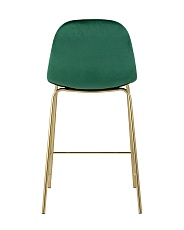 Полубарный стул Stool Group Валенсия велюр зеленый золотые ножки CC-91003B HLR-56 3