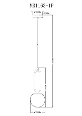 Подвесной светильник MyFar Pierre MR1163-1P 1