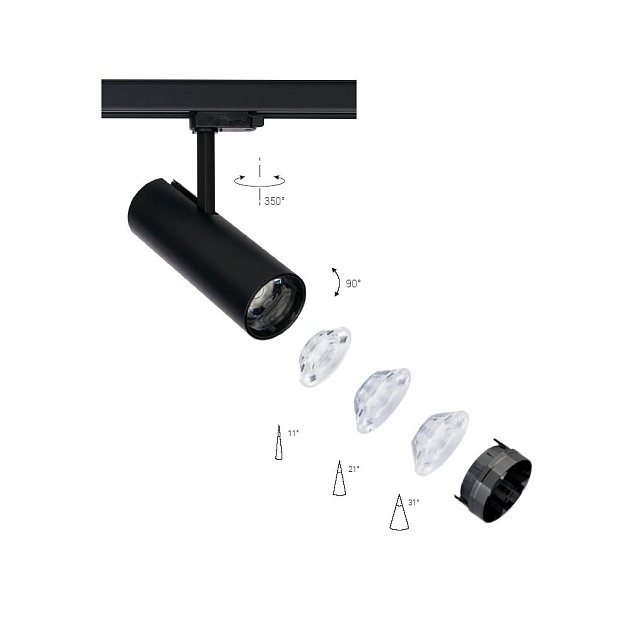 Трековый светодиодный светильник Nowodvorski Milo Led 8760 Фото № 3