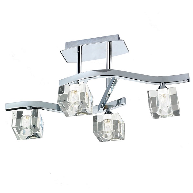 Потолочная люстра Mantra Cuadrax 0967 изображение Потолочная люстра Mantra Cuadrax 0967 Фото №