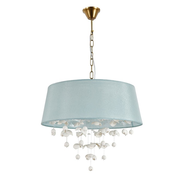 Подвесная люстра Indigo Tenerezza 13029/6P Brass V000512 изображение Подвесная люстра Indigo Tenerezza 13029/6P Brass V000512 Фото №