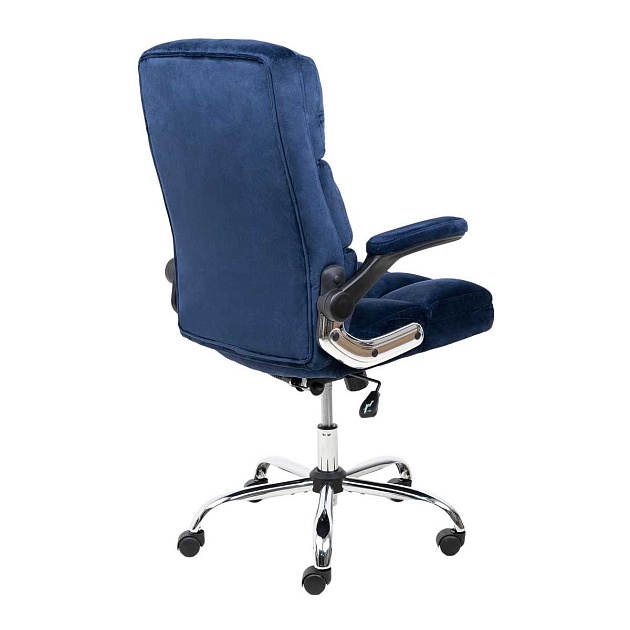 Кресло руководителя AksHome Caesar темно-синий, велюр 86366 изображение 12 Кресло руководителя AksHome Caesar темно-синий, велюр 86366 Фото № 12