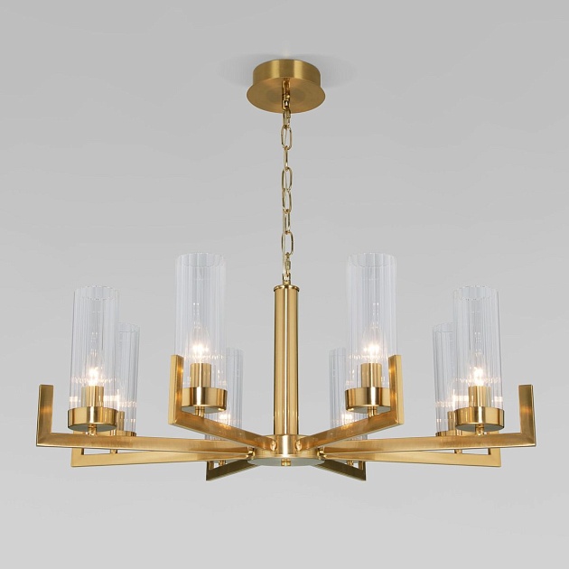 Подвесная люстра Eurosvet Arganie 60133/8 латунь Фото № 