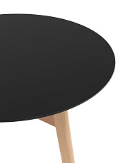 Кухонный стол Stool Group Target Circle D90 черный УТ000036021 2