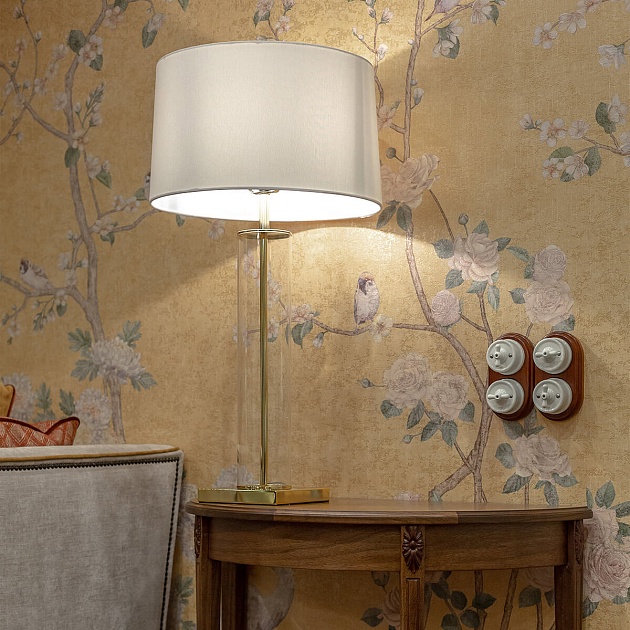 Переключатель-выключатель Werkel одноклавишный Retro белый W5612001 4690389166709 Фото № 11