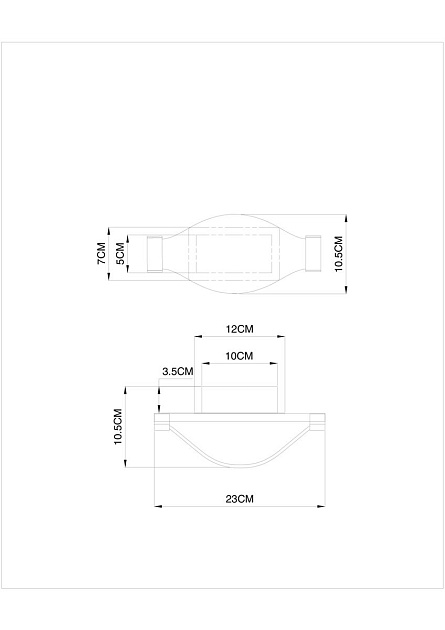 Настенный светодиодный светильник Arte Lamp Grace A1868AP-1PB Фото № 2