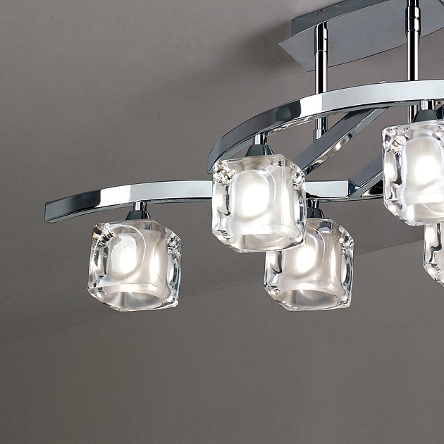 Потолочная люстра Mantra Cuadrax 0950 Фото № 3