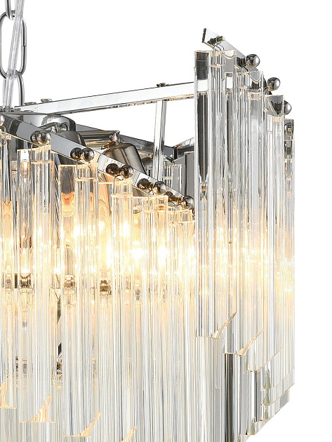 Подвесная люстра Natali Kovaltseva Majestic 81433/8C Chrome Фото № 3