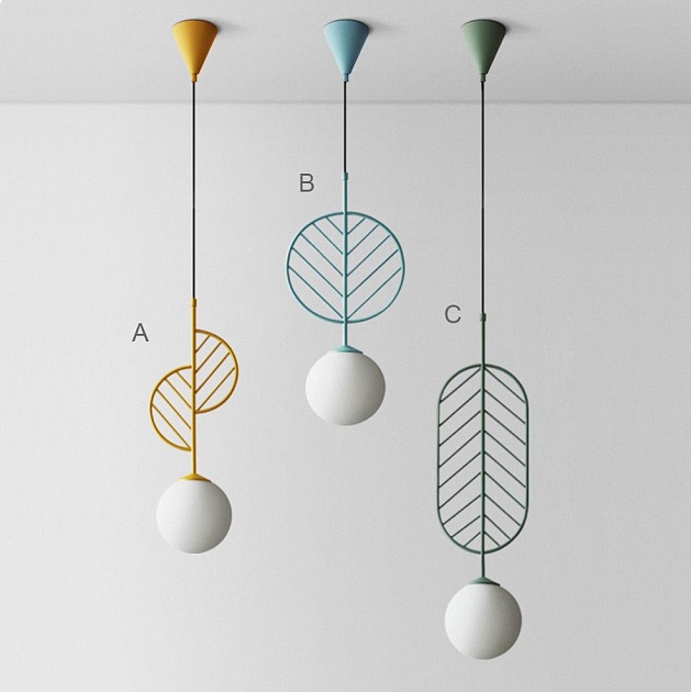 Подвесной светильник Imperium Loft Leaf 178146-26 Фото № 8