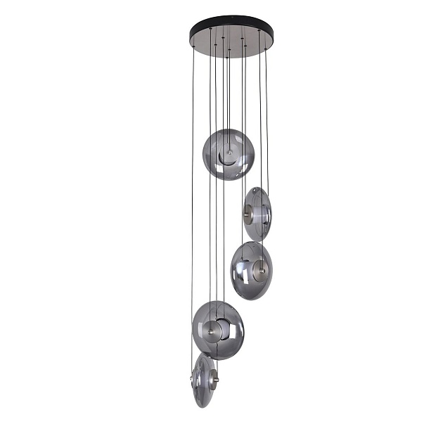 Подвесная светодиодная люстра Favourite Rulle 4373-5P изображение Подвесная светодиодная люстра Favourite Rulle 4373-5P Фото №