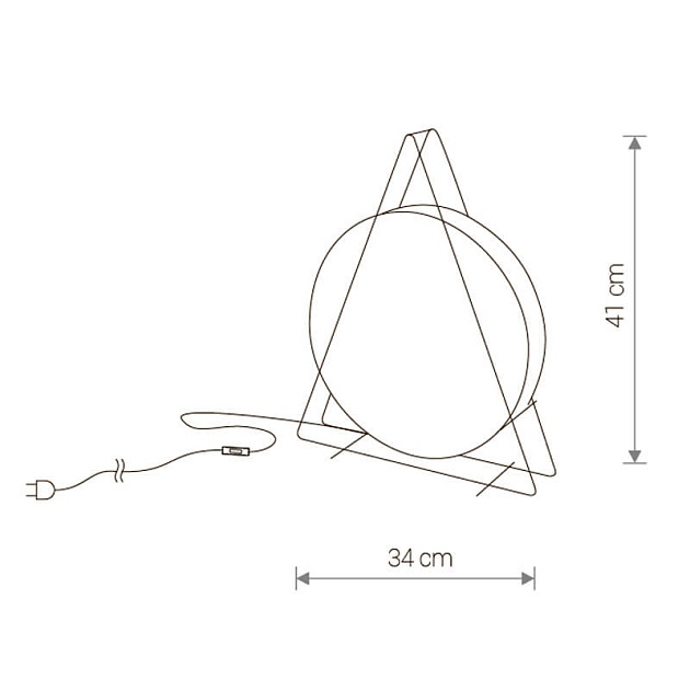 Настольная лампа Nowodvorski Wheel 9032 Фото № 2