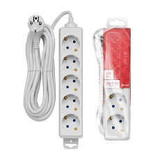 Удлинитель Duwi 5гн 5м с/з 32061 6 1