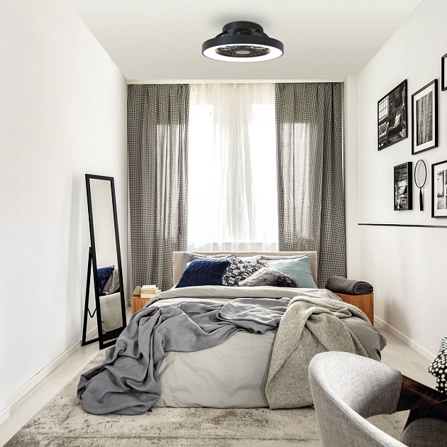 Потолочная светодиодная люстра-вентилятор Mantra Tibet 7805 Фото № 4