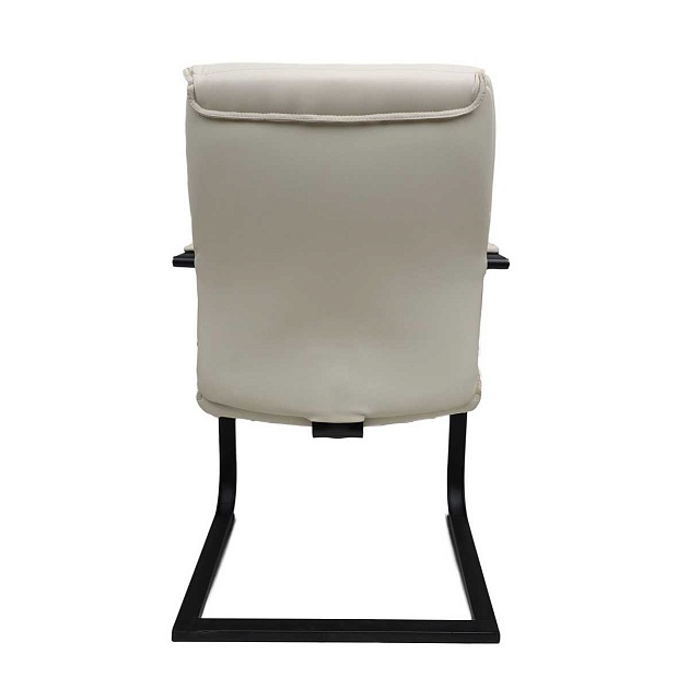 Офисный стул AksHome Augusto кремовый + черный 87591 Фото № 11