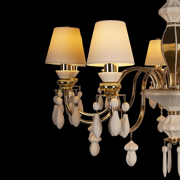 Подвесная люстра Loft IT Grace 10203/10 White изображение 3 Подвесная люстра Loft IT Grace 10203/10 White Фото № 3