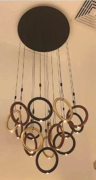 Подвесная светодиодная люстра Romatti Cullinan Jia PD11131R Фото № 